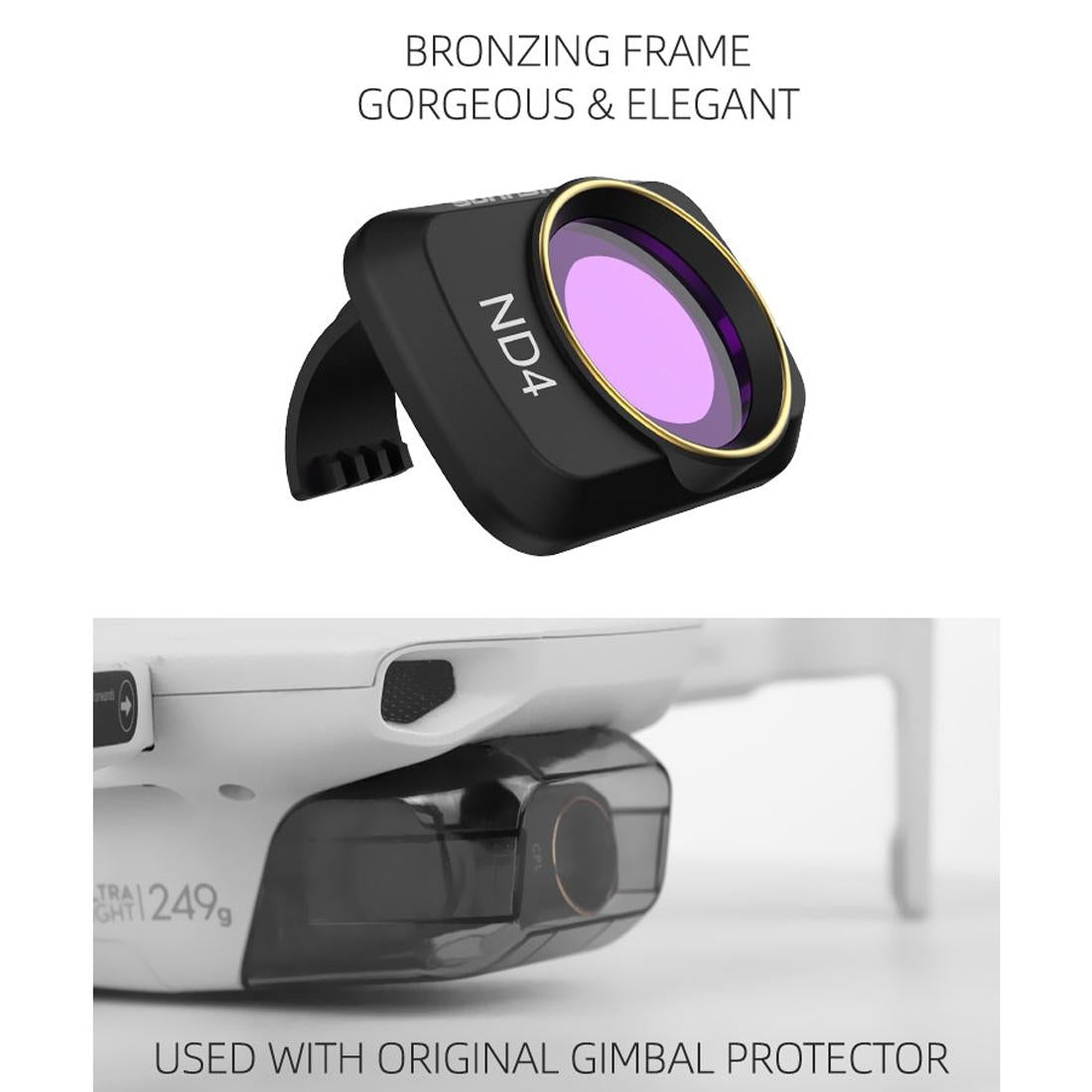 Mavic Mini / Mini 2 with Fi9251 Lens Filter