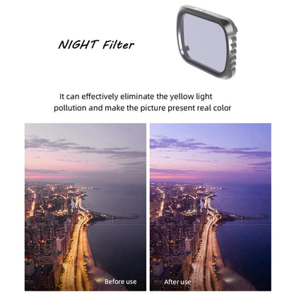 Aluminum Frame Light Pollution Filter for Dji Air 2s
