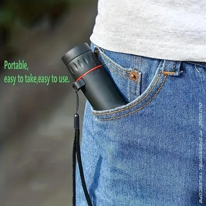 High Power 12X Hd Monocular Telescope - 2000X25 3.6 Inch