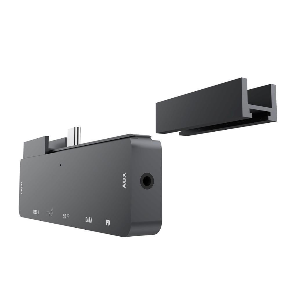 7-In-1 Docking Station For Ipad Pro Hdmi 4K Audio Sd / Tf Usb 3.0 Usb-C Pd