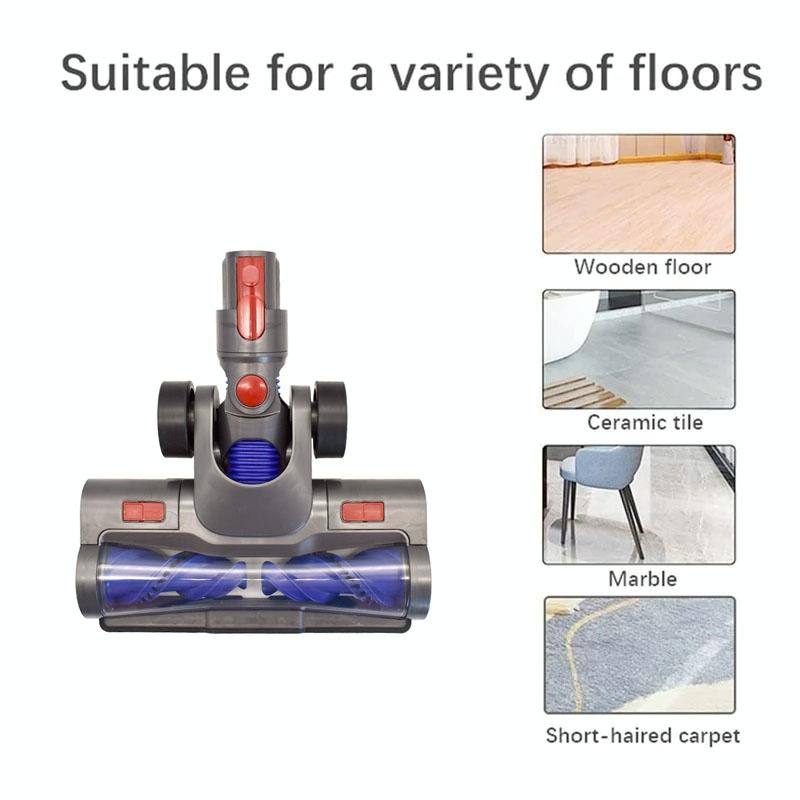 Motorized Floor Brush for Dyson Handheld Vacuums - V6 to V11