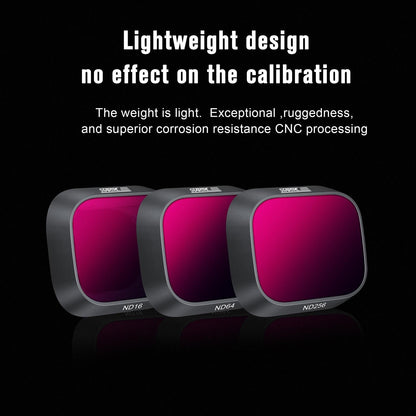 3-in-1 Lens Filter for Dji Mini 3 Pro - Nd16 Nd64 Nd256