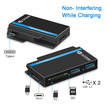 2-In-1 Usb Hub For Microsoft Surface Go