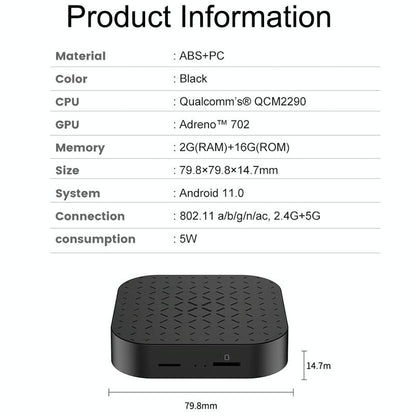 Wireless Car Interconnection Box For Apple & Android - Cpc200-Tbox