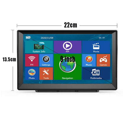 8 Inch Car Gps Navigator - 9 Screen Bluetooth Africa Map - United States Canada Mexico Map