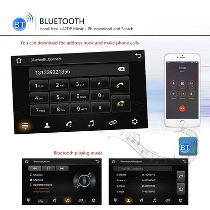 7 Inch Android Car Navigation Player With Wireless Carplay - 1 + 16G