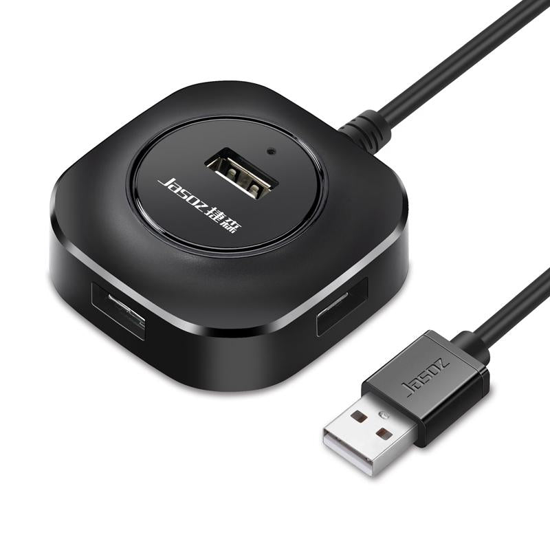 High-Speed 4-Port Usb2.0 Hub Black 0.3M