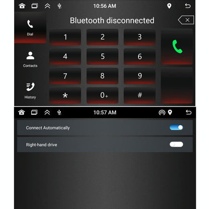 Android Car Navigation System For Fiat 500 - Bluetooth Fm Radio 1 + 32G Memory - 1 + 32G