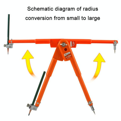 Metal Compass for Woodworking Decor Drawing