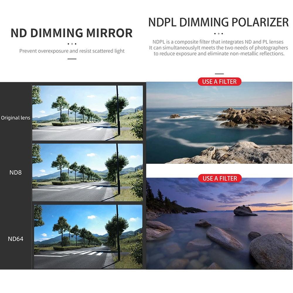 Nd8-64 Lens Filter Kit for Dji Mavic 3 Pro - 4 In 1 Nd Kit For Dji Mavic 3 Pro