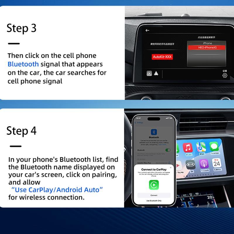 Wireless Carplay Adapter For Android - Mini Se X1Air Black - Mini Se X1Air Black