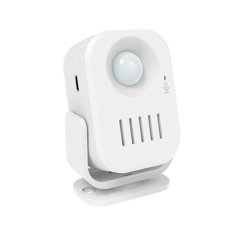 Smart Infrared Sensor Doorbell With Recordable Voice Prompt And Loudspeaker
