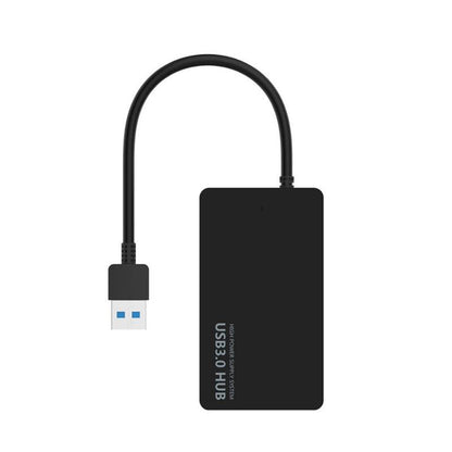 4-Port Usb Adapter Cable High-Speed Docking Station & Multi-Interface Hub Black