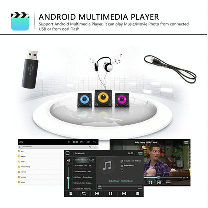 7 Inch Android Car Navigation Player With Wireless Carplay - 2 + 32G