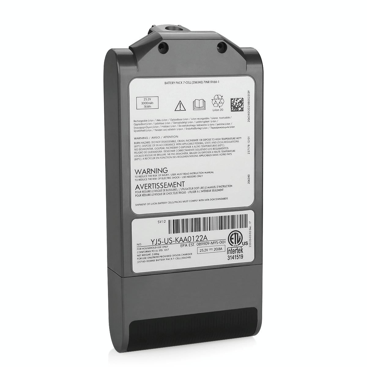 Replacement Battery for Dyson V10 Handheld Vacuum Accessories - 2600Mah