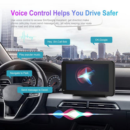 7 Inch Hd Smart Screen Carplay Android Auto 16G Memory Card