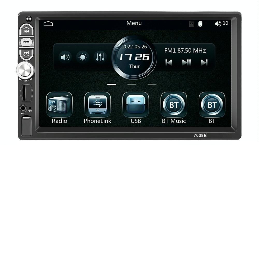 7 Inch Mp5 Bluetooth Carplay Player With Reversing Image - Universal Wired Integration