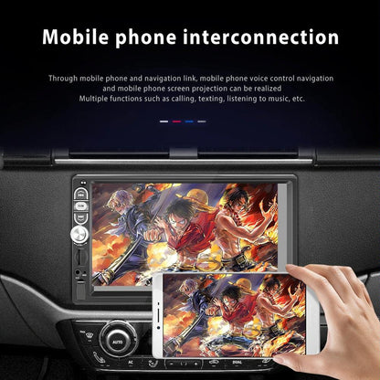 7 Inch Mp5 Bluetooth Carplay Player With Reversing Image - Universal Wired Integration