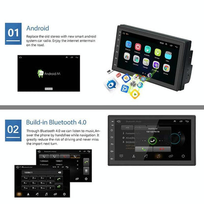 7 Inch Android Navigation Wifi 2 + 64G Gps Bluetooth Car Mp5 Player
