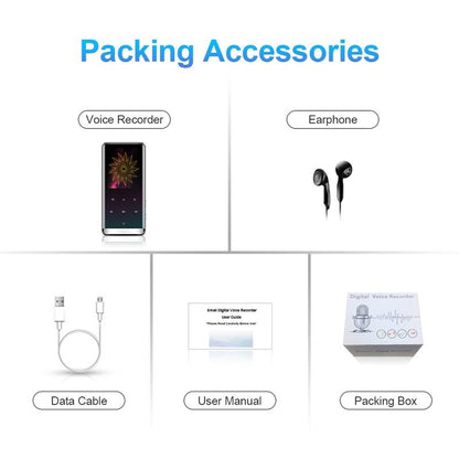 High Def Noise Reduction Mp4 Player 4Gb Bluetooth