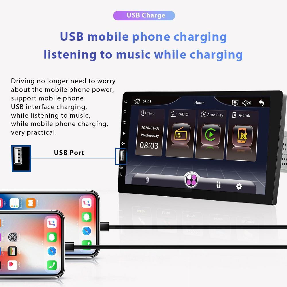 9 Inch Carplay Mp5 Player - Single Spindle Standard