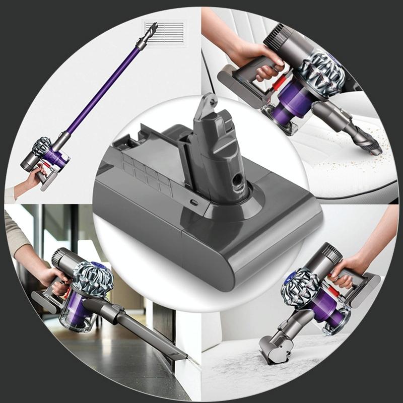 Extra Battery for Dyson V6 Handheld Vacuum - Replacement - 1.5Ah