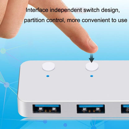 Usb 3.0 4-Port Type-C Aluminum Alloy Hub 30Cm Cable