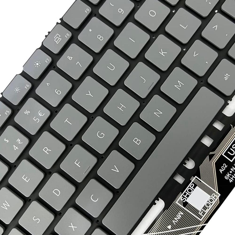 Backlit Keyboard for us Version Devices - For Dell Latitude 7400 / 3400