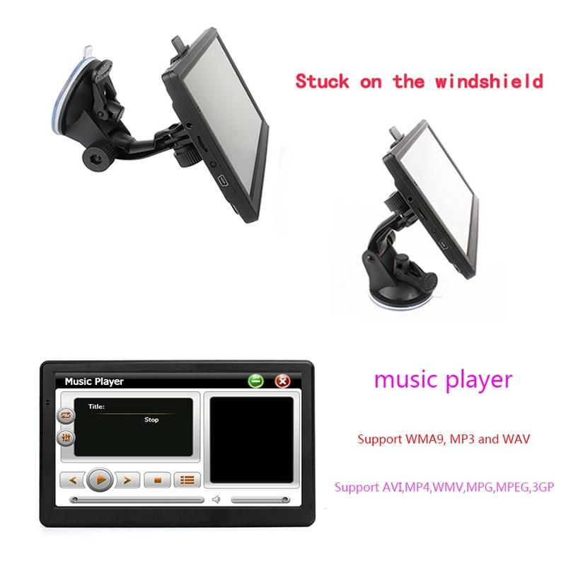 7 Inch Car Gps Navigator - 8G + 256M Capacitive Screen - High Configuration - Europe Map