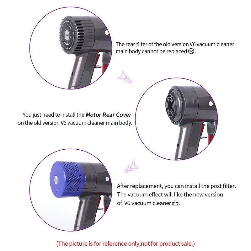 Motor Back Cover for Dyson V6 Vacuum Cleaner Accessories