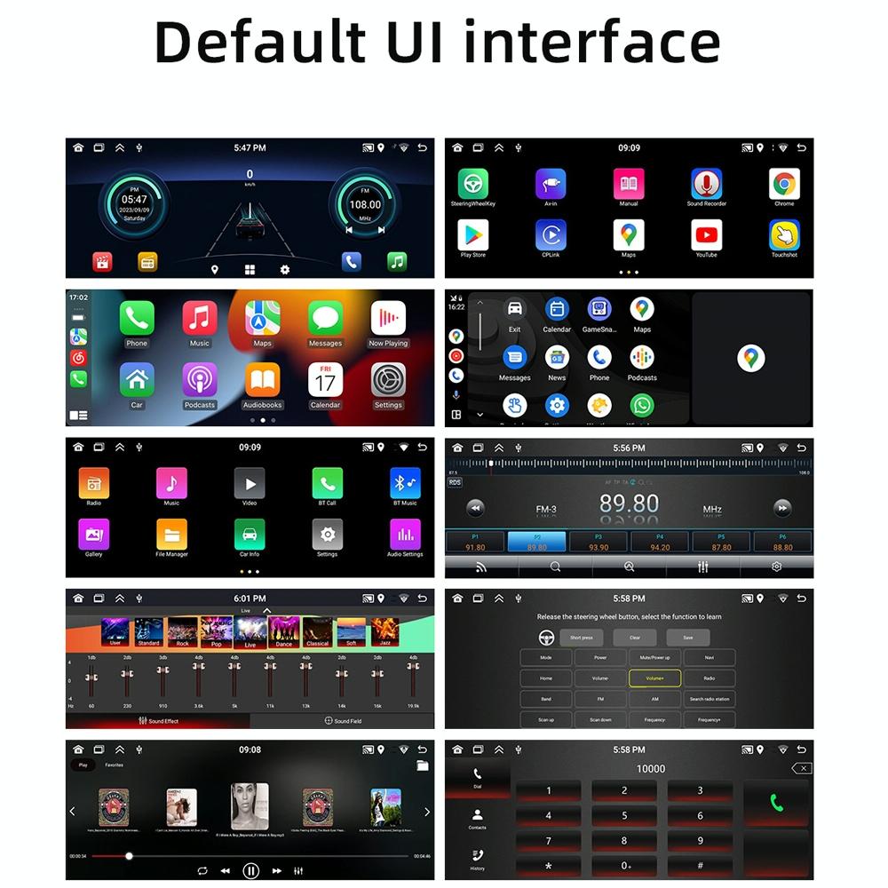 Universal Bluetooth Car Radio With Android Navigation - 1 + 32G Memory - 1 + 32G
