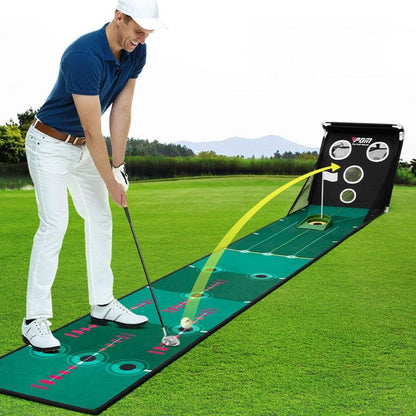 Golf Chipping & Putting Practice Net Portable & Multifunctional 40X250Cm