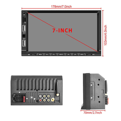 7 Inch Car Mp5 Player Carplay / Android Auto / Mirror Link / Bluetooth - Standard - Standard Edition