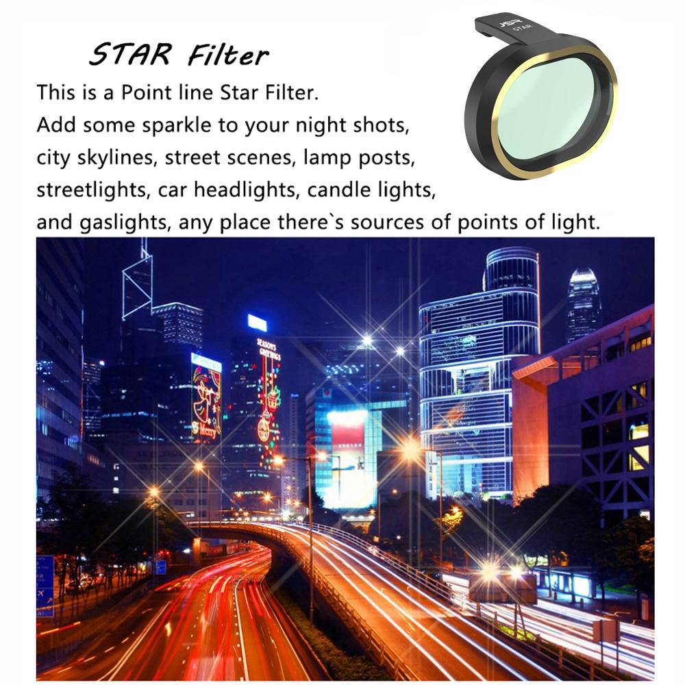 Fimi X8 Mini Drone with a Star Effect Filter