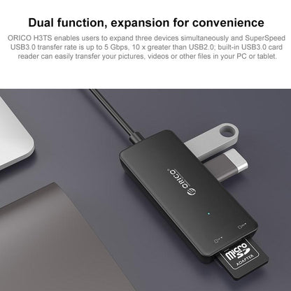 Usb3.0 Hub With Card Reader Orico H3Ts-U3