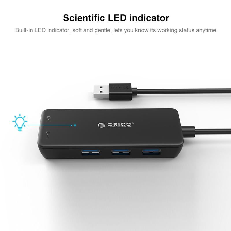 Usb3.0 Hub With Card Reader Orico H3Ts-U3