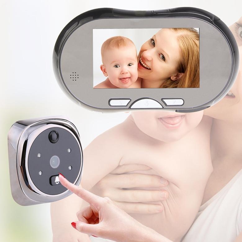 Smart Doorbell With 4.3 Colour Display And 2.0Mp Camera