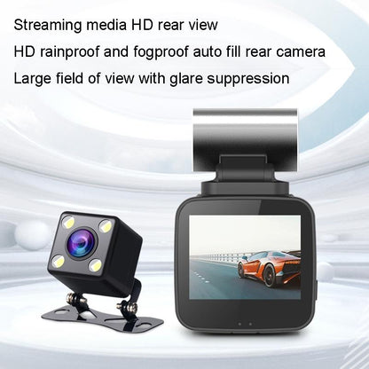 Hd Dual Lens Night Vision Driving Recorder - Hidden Design