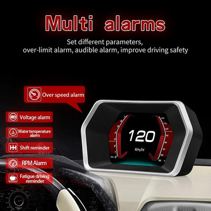 Car Hud Head Up Display Gps Speed Meter Obd2 Fault Code Eliminator