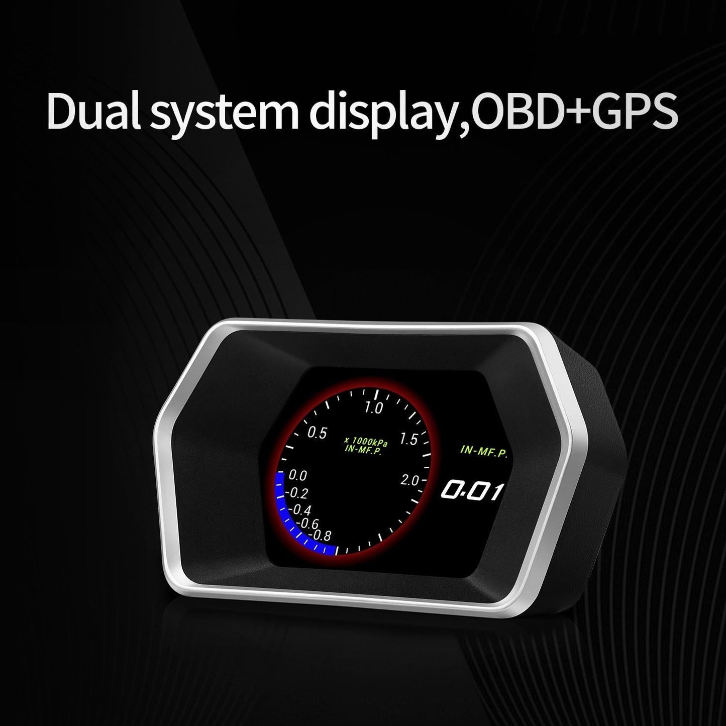 Car Hud Head Up Display Gps Speed Meter Obd2 Fault Code Eliminator