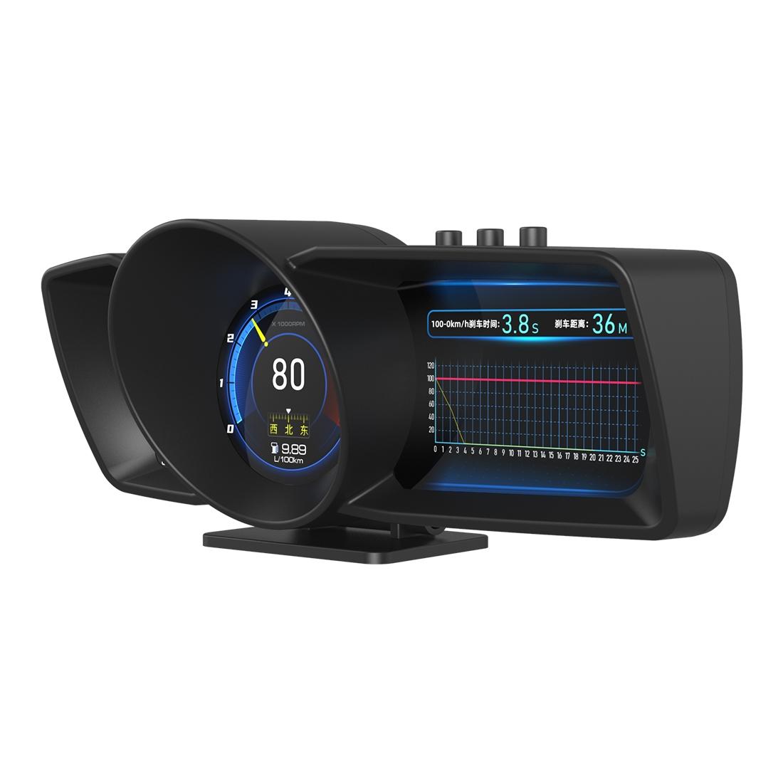 Car Obd2 + Gps Mode Hud Head Up Display Fault Elimination Code