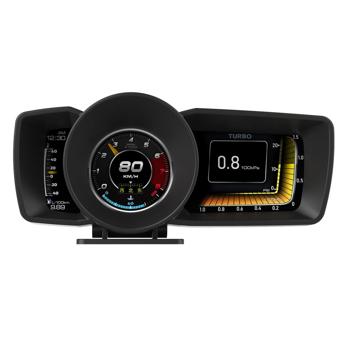 Car Obd2 + Gps Mode Hud Head Up Display Fault Elimination Code