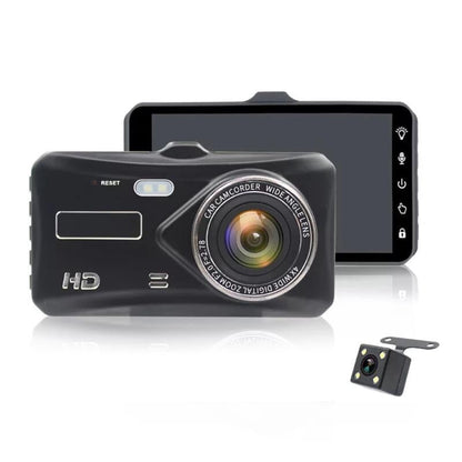 1080p Dual-recording Driving Recorder with Night Vision and Loop Recording