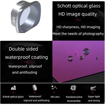 Aluminum Alloy Light Pollution Filter for Dji Fpv