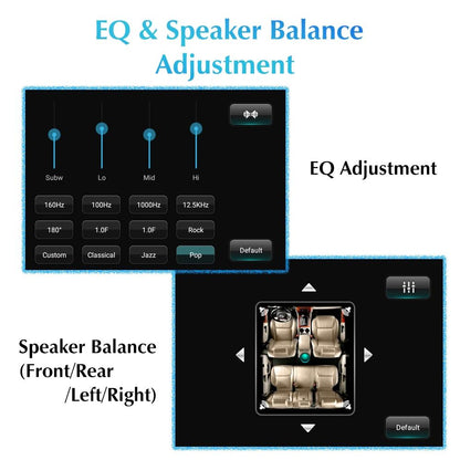 9.7 Inch Vertical Screen Car Android Mp5 Player - Phone Link Gps Fm Steering Wheel Control