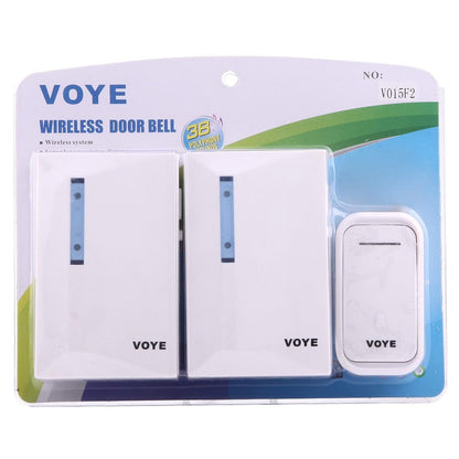 120M Range Smart Wireless Doorbell With Dual Receiver
