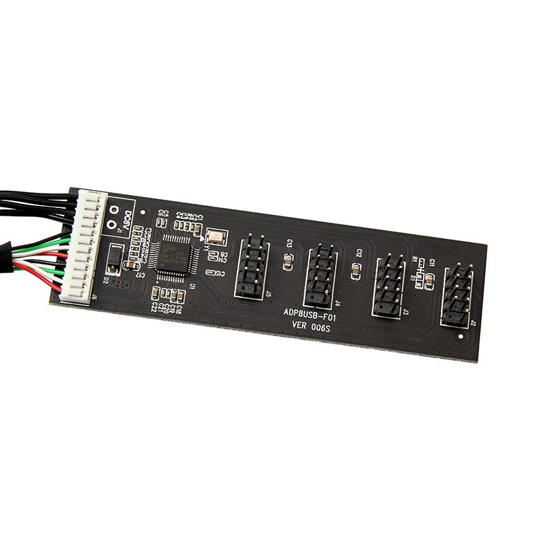 9Pin To 4 9Pin Usb 2.0 Hub For Internal Motherboard 4Pin Powered