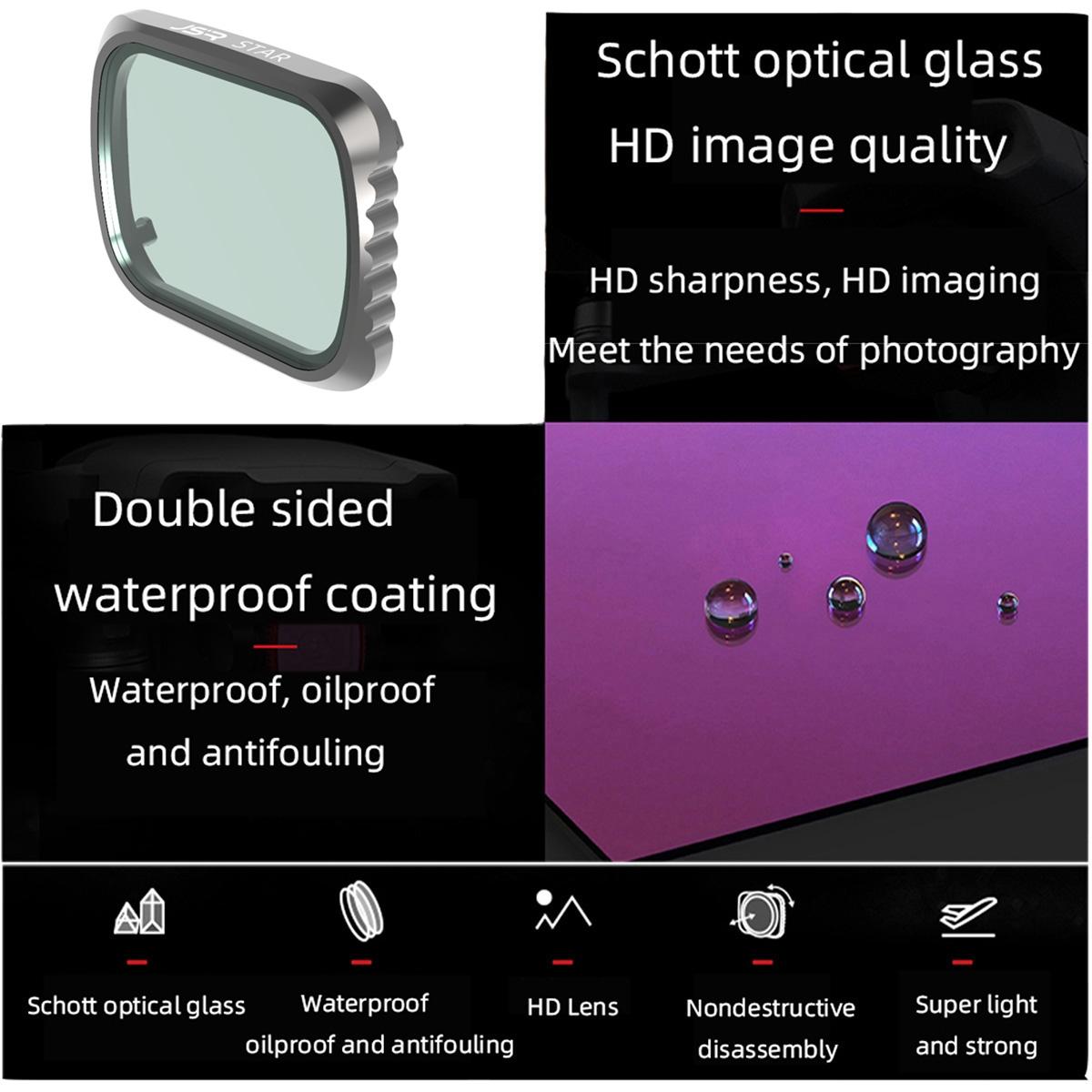Aluminum Frame Ks Effect Lens Filter for Dji Air 2s