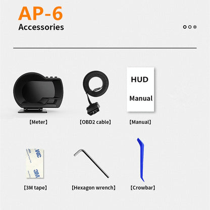 Car Hud Head Up Display Obd Gps Driving Computer Code Table