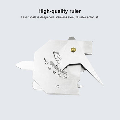 Stainless Steel Welding Inspection Ruler - Hjc40